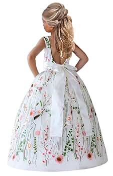オケージョンドレス　flower motif tulle dress 即納flower motif tulle dress | alli.